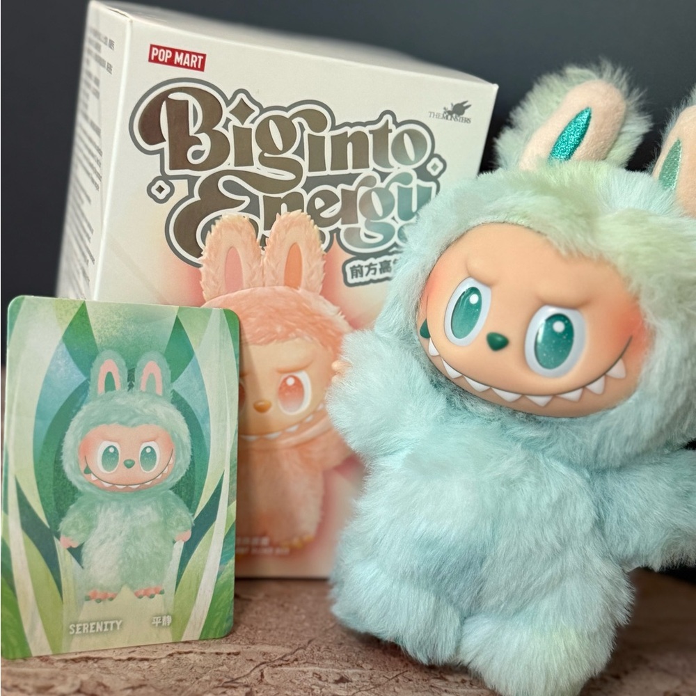 New Pop Mart Big Into Energy Vinyl Plush SERENITY